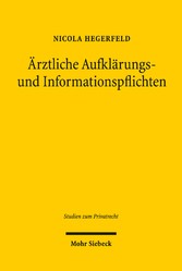 Ärztliche Aufklärungs- und Informationspflichten