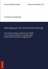 Beteiligung an der Steuerhinterziehung