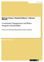 Community Engagement and Water Program Sustainability