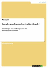 Branchenstrukturanalyse im Buchhandel