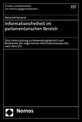 Informationsfreiheit im parlamentarischen Bereich