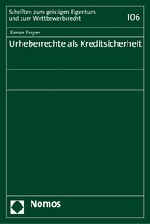 Urheberrechte als Kreditsicherheit