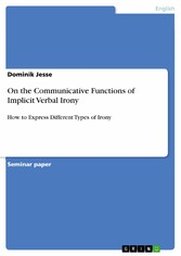 On the Communicative Functions of Implicit Verbal Irony