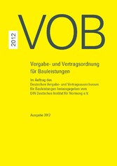 VOB 2012 Gesamtausgabe