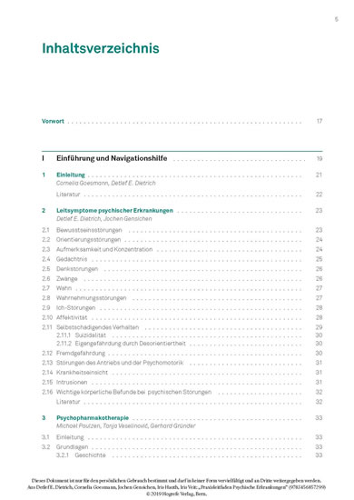 Praxisleitfaden Psychische Erkrankungen
