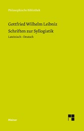 Schriften zur Syllogistik