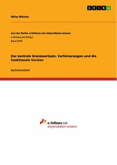 Der zentrale Grenzwertsatz. Verfeinerungen und die funktionale Version