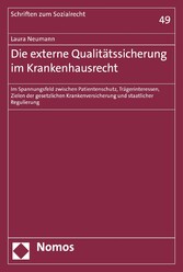 Die externe Qualitätssicherung im Krankenhausrecht