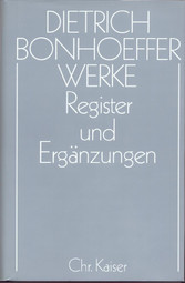 Register und Ergänzungen