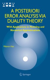 A Posteriori Error Analysis Via Duality Theory