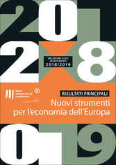 Relazione della BEI sugli investimenti 2018/2019: 'Nuovi strumenti per l'economia dell'Europa' - Principali risultanze