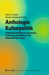 Anthologie Kulturpolitik