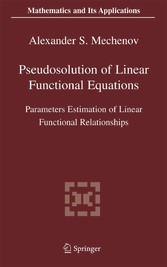 Pseudosolution of Linear Functional Equations