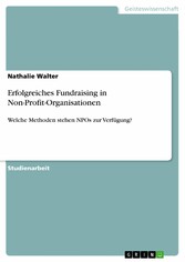 Erfolgreiches Fundraising in Non-Profit-Organisationen