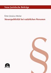 Steuerpublizität bei natürlichen Personen