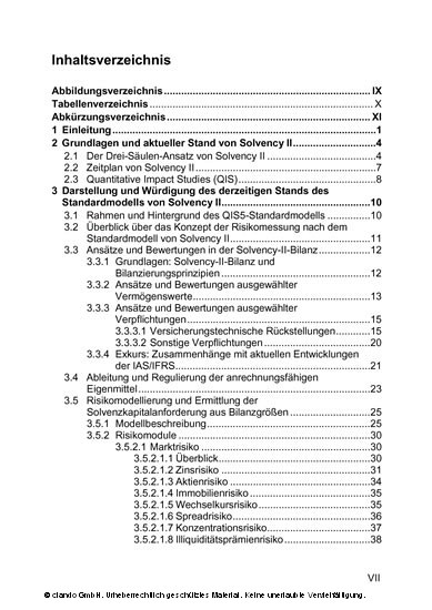 Auswirkungen von Solvency II (Stand: QIS5) auf Versicherungsunternehmen