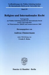 Religion und Internationales Recht.