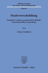 Staatsverschuldung.