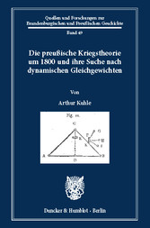 Die preußische Kriegstheorie um 1800 und ihre Suche nach dynamischen Gleichgewichten.