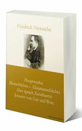 Hauptwerke: Menschliches - Allzumenschliches, Also sprach Zarathustra, Jenseits von Gut und Böse