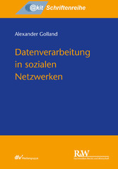 Datenverarbeitung in sozialen Netzwerken