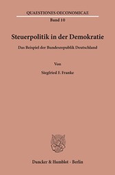 Steuerpolitik in der Demokratie.