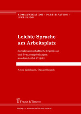 Leichte Sprache am Arbeitsplatz