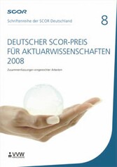 Deutscher SCOR-Preis für Aktuarwissenschaften 2008