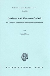 Gewissen und Gewissensfreiheit.