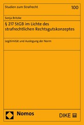 § 217 StGB im Lichte des strafrechtlichen Rechtsgutskonzeptes