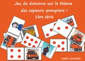 Jeu de dominos sur le thème des sapeurs-pompiers