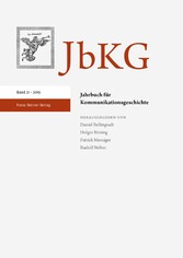 Jahrbuch für Kommunikationsgeschichte 21 (2019)