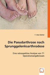 Die Pseudarthrose nach Sprunggelenksarthrodese