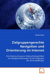 Zielgruppengerechte Navigation und Orientierung imInternet