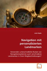 Navigation mit personalisierten Landmarken