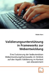 Validierungsunterstützung inFrameworks zur Webentwicklung