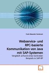 Webservice- und RPC-basierte Kommunikation von Java mit SAP-Systemen