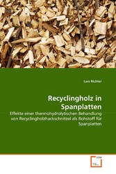 Recyclingholz in Spanplatten