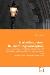 Erarbeitung einer Beleuchtungskonzeption