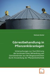 Gärrestbehandlung in Pflanzenkläranlagen