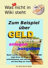 Geld - was so nicht in Wiki steht