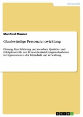 Glaubwürdige Personalentwicklung