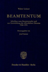 Beamtentum.