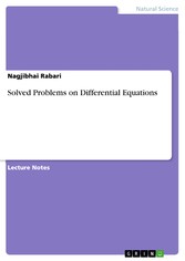 Solved Problems on Differential Equations