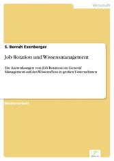 Job Rotation und Wissensmanagement