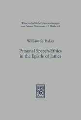 Personal Speech-Ethics in the Epistle of James