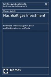 Nachhaltiges Investment