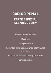 Código Penal. Parte especial, después de 2019