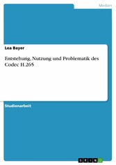 Entstehung, Nutzung und Problematik des Codec H.265