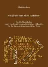 Notizbuch zum Alten Testament